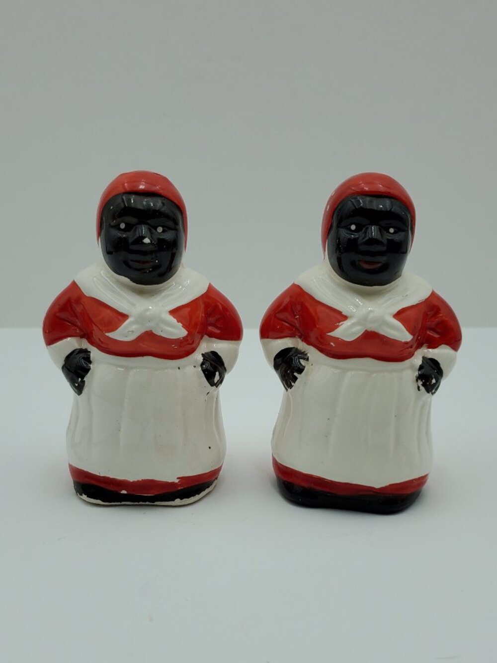 African American Maids Salt & Pepper Shakers Americana Black Maids Shaker Set